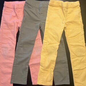 H&M Cotton Treggings - Set of 3 - Size 6